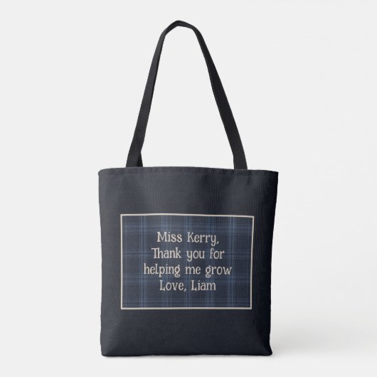 Tote Bag Sleigh All Day (Even If We’re Late) (Dos)