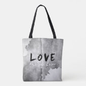 Tote Bag SlipperyJoe amour n'a pas de couleur race peau lié (Dos)