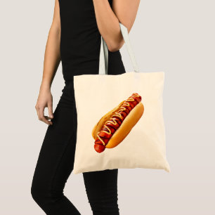 Tote Bag SlipperyJoe's hot dog ambiance estivale BBQ niché 
