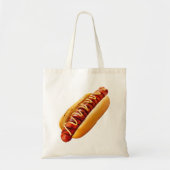 Tote Bag SlipperyJoe's hot dog niché doucement pain jaune v (Devant)