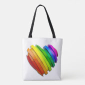 Tote Bag SlipperyLe coeur de la fierté de Joe façonne de mu (Dos)