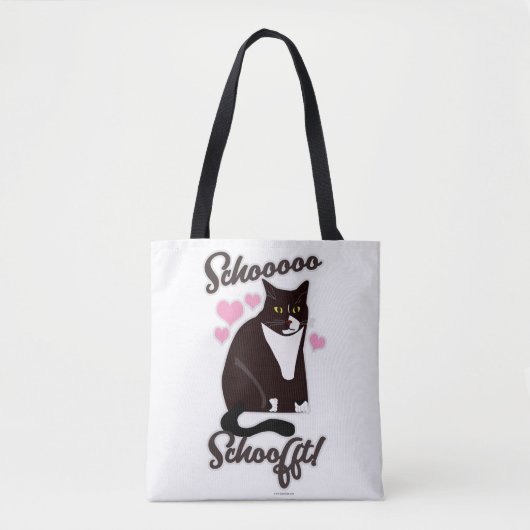 Tote Bag Slogan Chat Soft Funny (Devant)