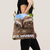 Tote Bag Sloth Couple (De près)