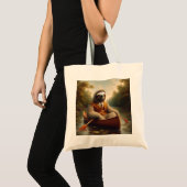 Tote Bag Sloth Dans Un Canoë (Devant (produit))
