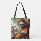 Tote Bag Sloth Grand-mère (Dos)