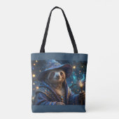 Tote Bag Sloth Wizard (Dos)