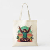 Tote Bag Sloth Yoga (Dos)