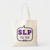 Tote Bag SLP sera un futur discours Pathologue (Devant)