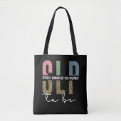 Tote Bag SLP to be - Future Voix Langue Pathologiste cadeau (Devant)