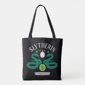 Tote Bag SLYTHERIN™ House Double Snake Locket Graphique (Dos)