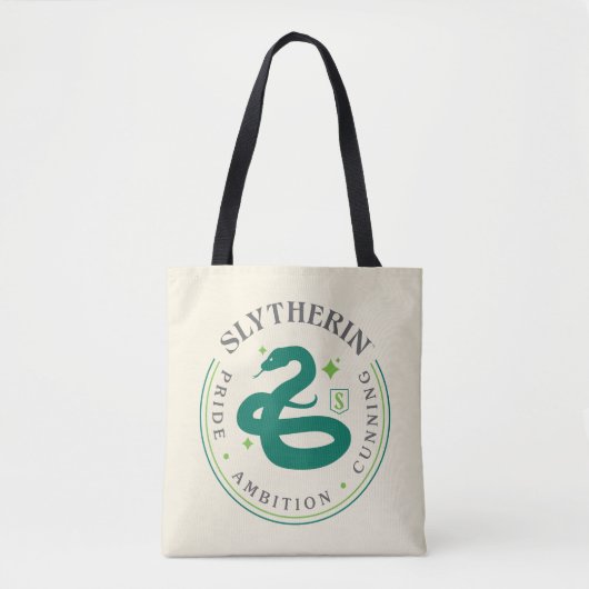 Tote Bag SLYTHERIN™ Insigne de fierté de la Maison du serpe (Devant)