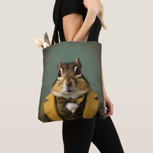 Tote Bag Smart Chipmunk (De près)