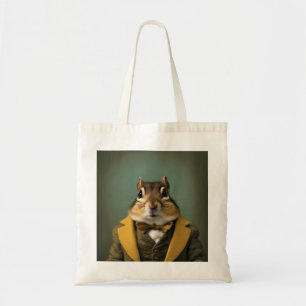 Tote Bag Smart Chipmunk