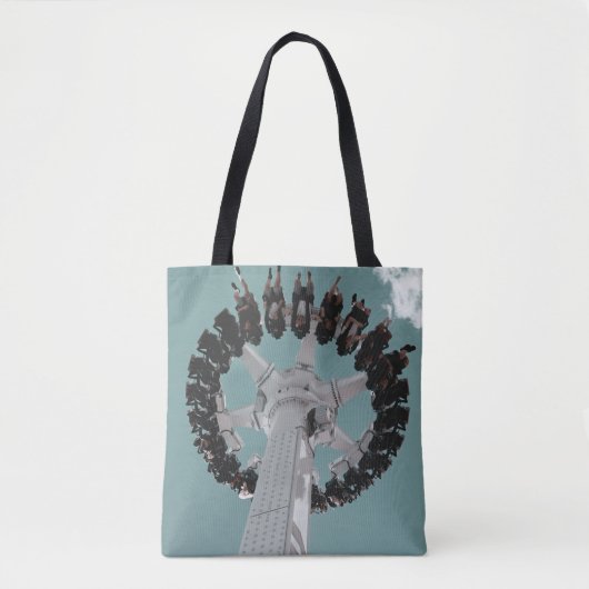 Tote Bag Smartphone noir Samsung Android (Devant)