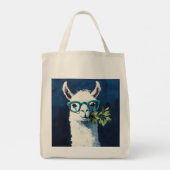 Tote Bag Smarty Llama Chic (Dos)