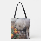 Tote Bag Smell the Flowers (Dos)