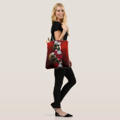 Tote Bag Smell the Roses (Sur le modèle)