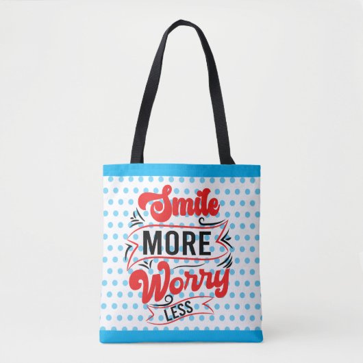Tote Bag Smile More (Devant)