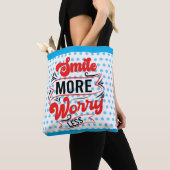 Tote Bag Smile More (De près)