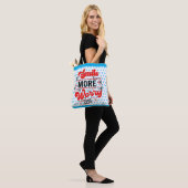 Tote Bag Smile More (Sur le modèle)