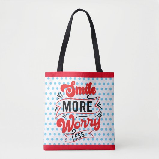 Tote Bag Smile More (Devant)
