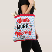 Tote Bag Smile More (De près)
