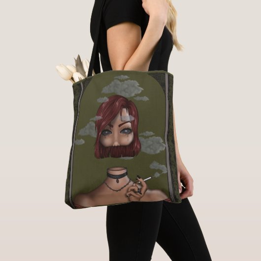 Tote Bag Smoke (De près)