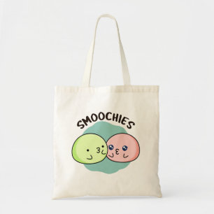 Tote Bag Smoochies Drôle Baiser Mochi Pun
