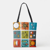 Tote Bag Smorgasbord moderne du milieu du siècle (Dos)