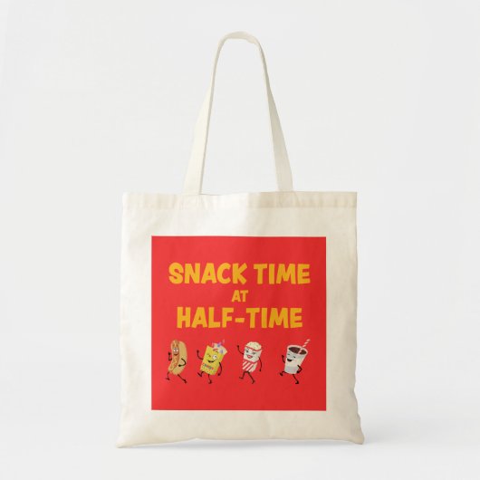 Tote Bag Snack À La Demi-Heure (Devant)