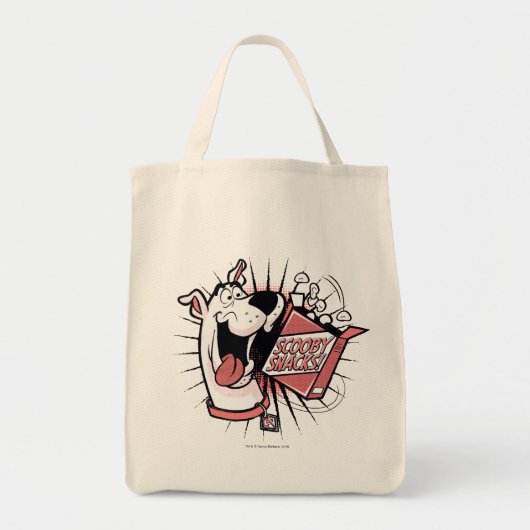 Tote Bag Snacks Scooby Doo demi-teinte Scooby (Devant)