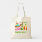 Tote Bag Snake Anniversaire Enfants 6e Reptile Fournitures  (Dos)