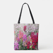 Tote Bag Snapdragon Coloré Jardin Floral (Dos)