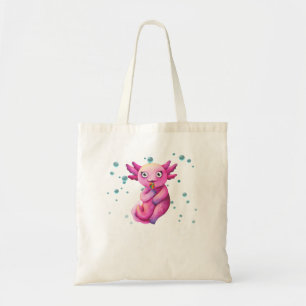 Tote Bag Snaxolotl Kawaii Axolotl Amphibia