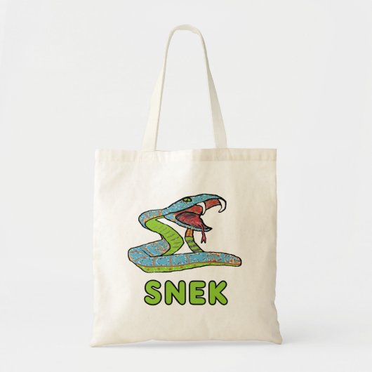 Tote Bag Snek (Serpent) (Devant)