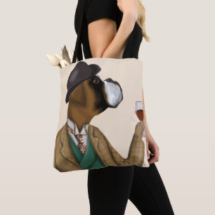 Tote Bag Snob de vin de boîte