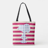 Tote Bag Snoopy Vintage Stars & Stripes (Dos)