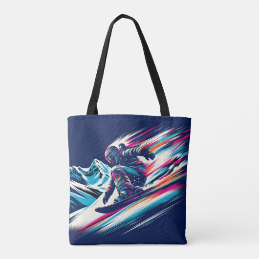 Tote Bag Snowboard (Dos)