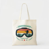 Tote Bag Snowboard  (Devant)