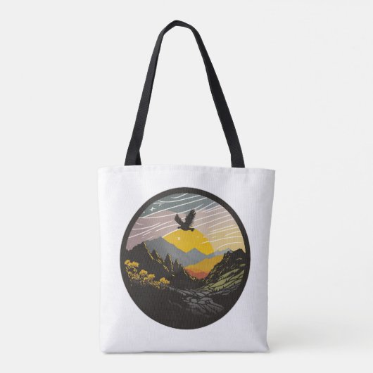 Tote Bag Snowdonia (Dos)