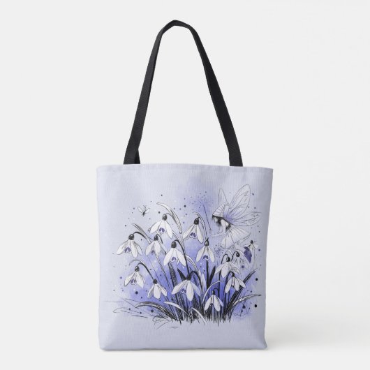 Tote Bag Snowdrop Fairy (Dos)
