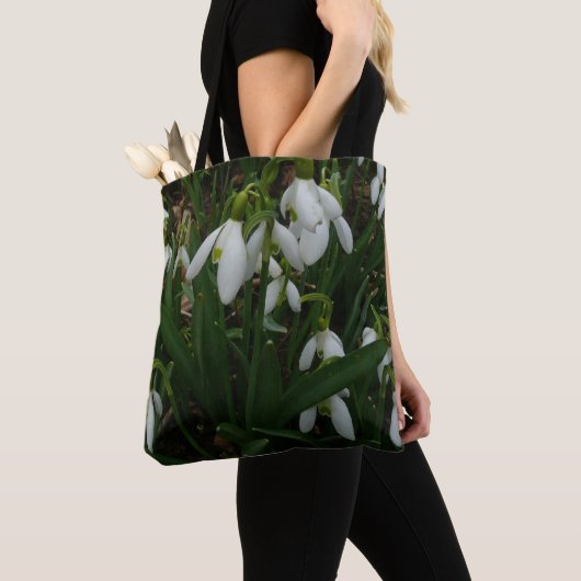Tote Bag Snowdrops I (De près)