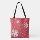 Tote Bag Snowflakes à la carte postale de Noël Eve (Dos)