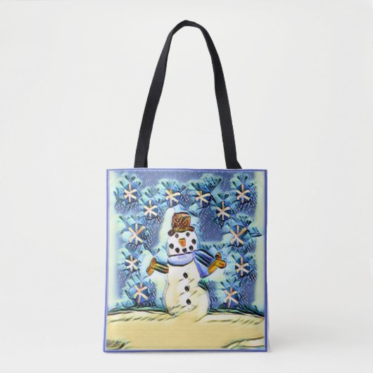 Tote Bag Snowie Snowman (Devant)