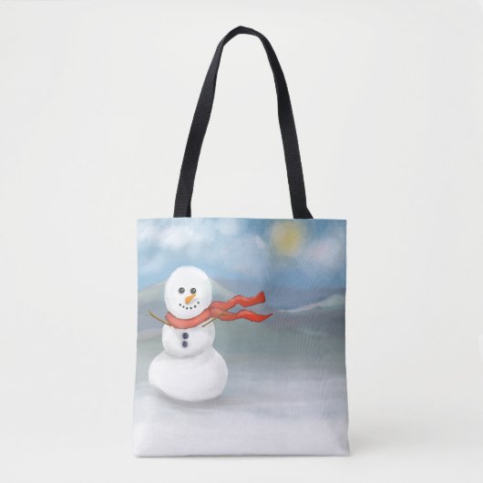 Tote Bag Snowman (Devant)
