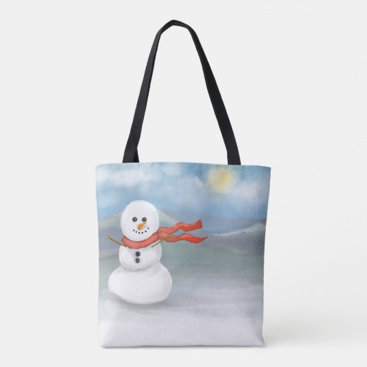 Tote Bag Snowman (Dos)