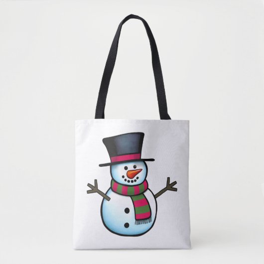 Tote Bag Snowman (Devant)