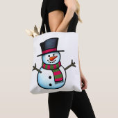 Tote Bag Snowman (De près)