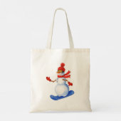Tote Bag Snowman (Dos)
