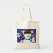 Tote Bag Snowman d'hiver (Devant)
